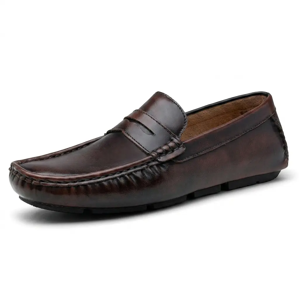 Jousen Men's Loafers Casual Slip On Shoes Soft Penny Loafers for Men Lightweight Driving Boat Shoes
