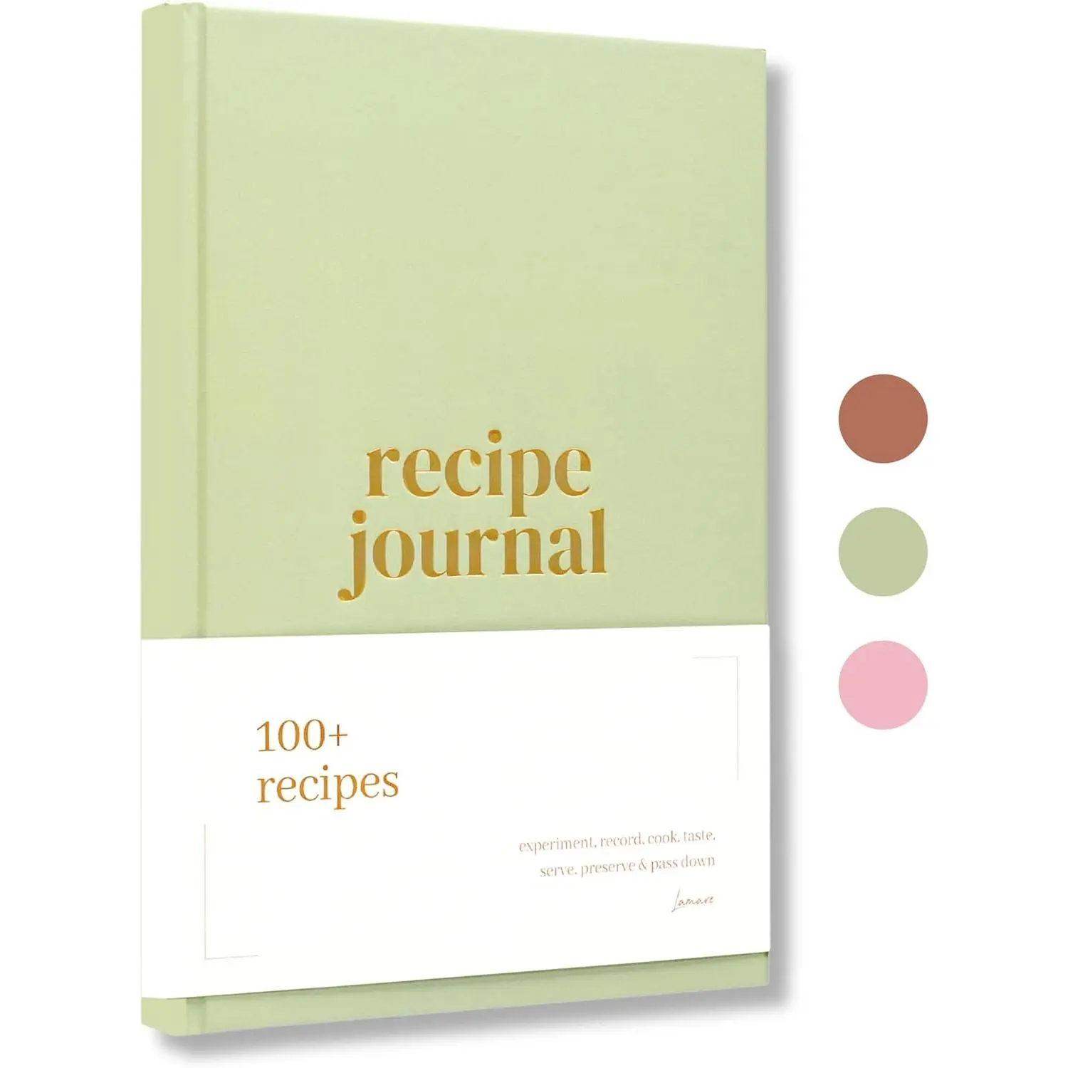 Blank Recipe Book to Write in Your Own Recipes  Cute DIY Cookbook & Recipe Journal   Blank Recipe Notebook for Family Keepsakes