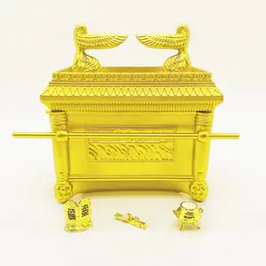 Ark of the Covenant Model the Ark of the Covenant Replica Gold Resin Statue