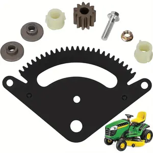 25 Teeth Steering Sector Gear Kit Compatible with John Deere Lawn& Garden Tractor L105 L108 L110 L111 L118 L120 L130 G110 with Pinion Gear, Direct Replace
