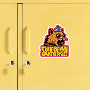 Dungeon Crawler Carl Magnet, Cult LitRPG Series Decor, Funny Refrigerator Magnet for Nerd Gifts