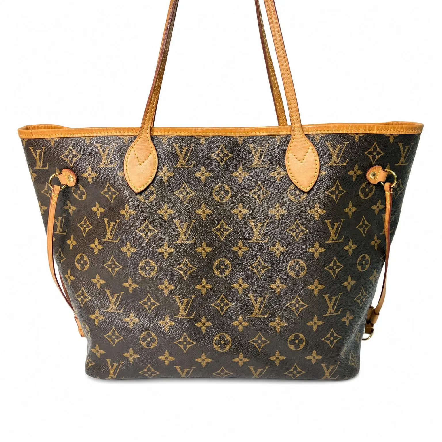 Pre-owned Louis Vuitton X Tote Bags LV Monogram Neverfull MM Totes Brown 2606300020