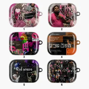 R0d Wave Airpods Case Cover, Rap Music For AirPods 1-4 And AirPods Pro, Protective Charging Case Sleeve  Music Gift