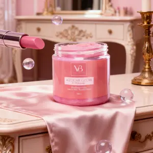 BLANQUEACUL0S AZUCAR GLOW BLANQUEADOR Y EXFOLIANTE with Chamomile & Cucumber Extracts for Smoother Skin Texture and Exfoliate Cleanser