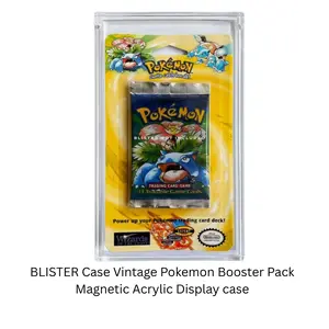 Vintage Booster Pack Blister Magnetic Case