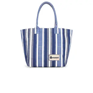 Isabel Marant Yenky Small Tote Bag in Blue