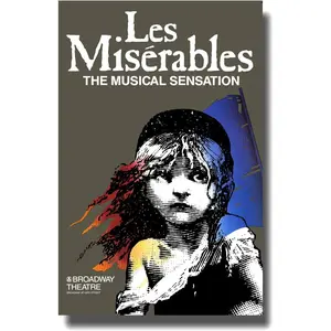 Les Miserables (Broadway) Poster Movie 11x17 Patrick A'Hearn Cindy Benson Jane Bodle David Bryant