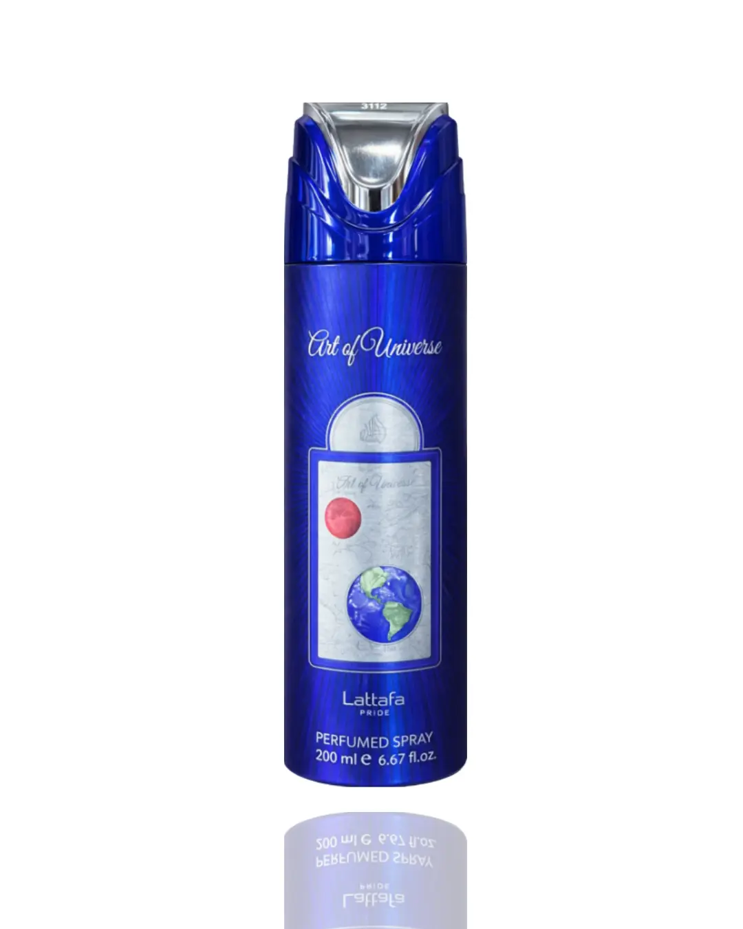 Lattafa Art Of The Universe Men's Fragrant Body Spray - 200ml, Floral Woody Musk Fragrance with Woody, Citrus, Amber, Fresh Floral Notes, Zesty Daily Wear for Men's Fashion & Selfcare, Single Item