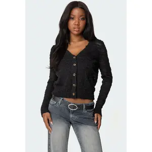 Georgie Textured Knit Cardigan