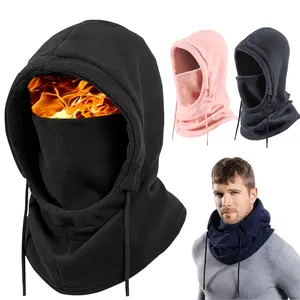 Unisex Windproof and Warm Balaclava, Winter Warm Neck Mask Ear Covering, Balaclava Hat for Skiing Motorcycle, Cold Weather Protection