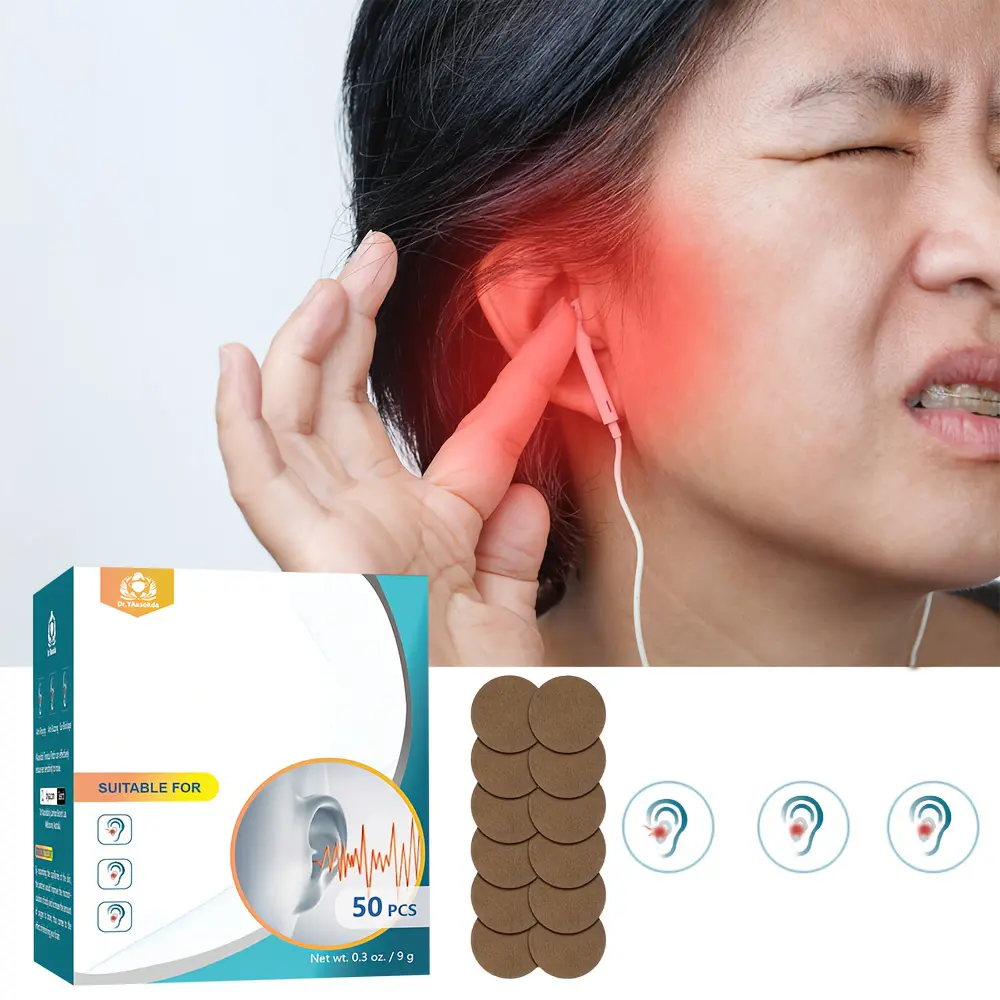 Ear Noise Control Patch for Daily Ear Comfort, Herbal Ear Care Patches for Relaxing Ear Area Support, Self Adhesive Ear Wellness Patch for Night Rest and Quiet Environment
