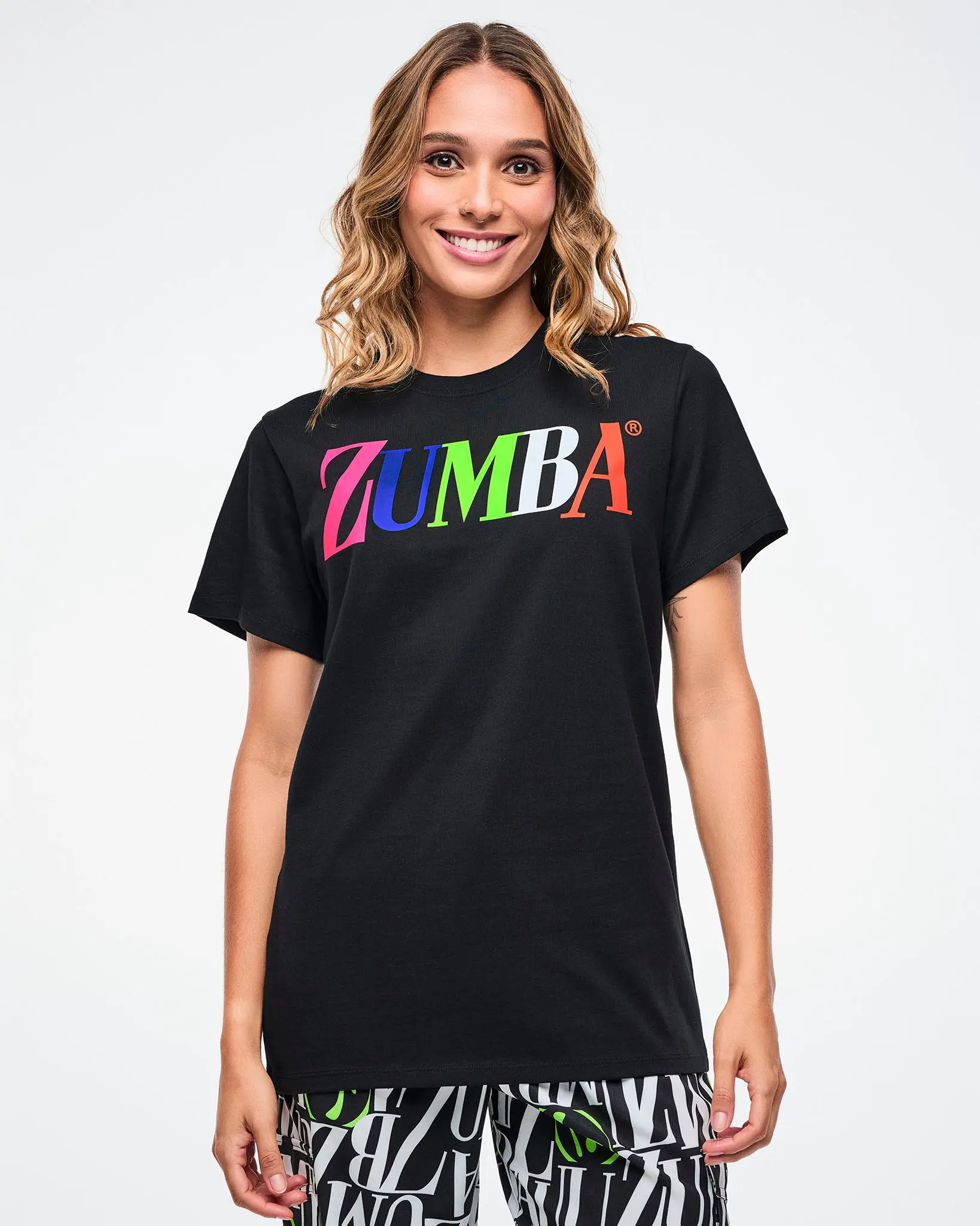 Dale-Z Unisex Crew Neck Tee - Black