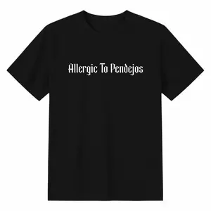 Unisex Allergic To Pendejos Latin Spanish Slang Funny Sarcastic T-Shirt summer graphic tees