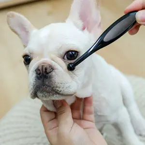 Pet Eye Cleaning Brush, Dog Tear Stain Remover, Puppy Eyelash Brush, Pet Care Supplies, Gentle & Effective, Easy to Use, Grooming