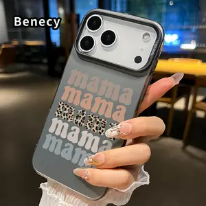 Phone Case for iPhone 17 16 15 14 Pro Max 13 12 11 XR XS Plus Air E Vibrant Mama Pattern Anti-Scratch Shockproof Pocket-Friendly durable Cover Cellphone Protective
