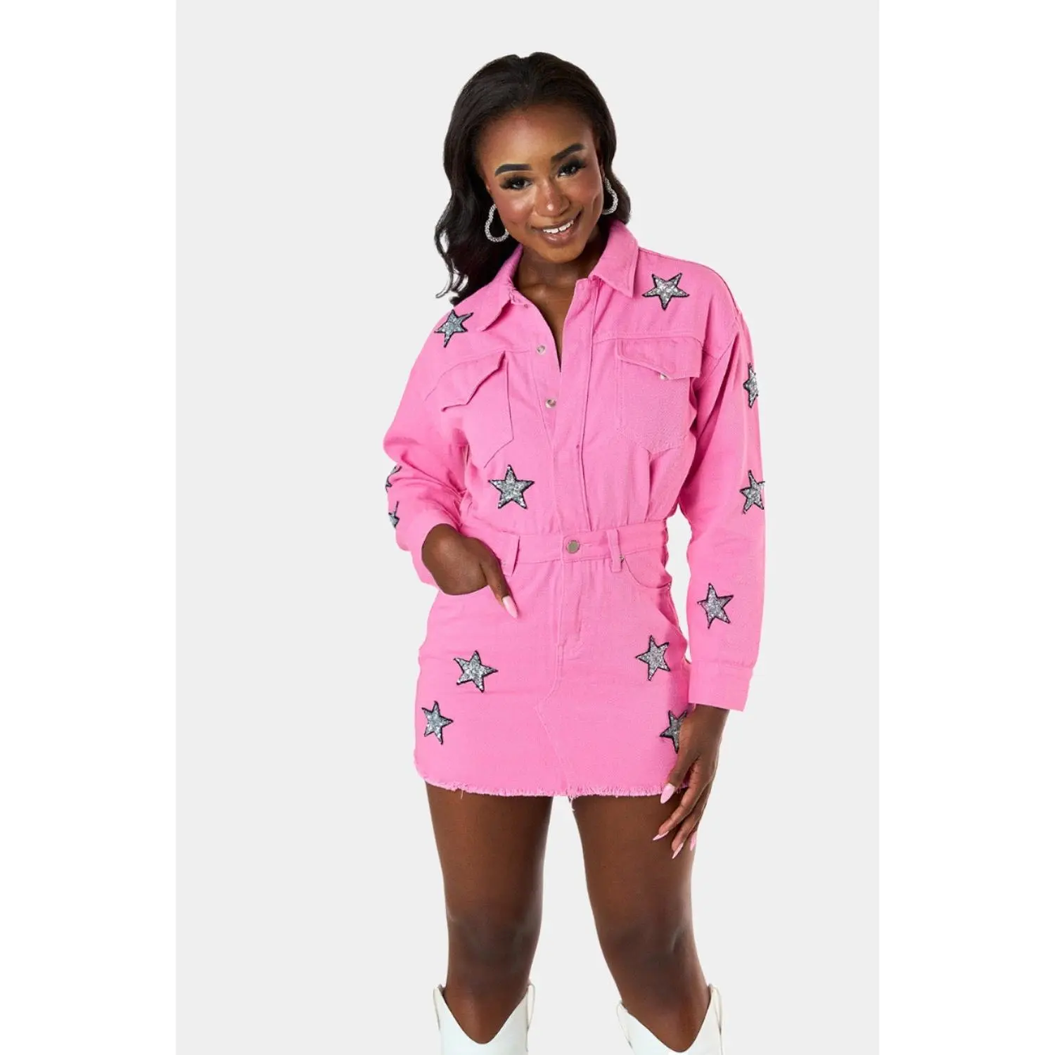 pretty summer mini dresses Blue Floral Mini Casual Summer Dress Blue Floral / Small