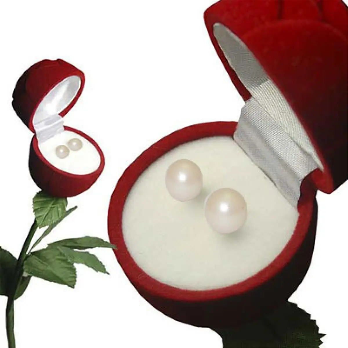 Designer Jewelry STEMROSE STEM ROSE BOX for Ring Pendant or Earring