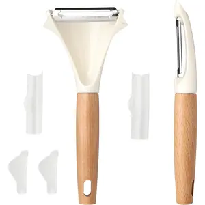 Potato peelers stainless steel swivel peelers yshaped and ishaped peeler set of 2vegetable carrot fruit peelers for kitchen