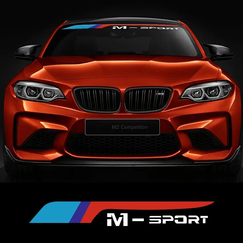 1 Pack FOR Bmw Car Window Sticker Compatible with E36/e39/e46/e70/e92/f10/f20/f30/x1/x3/x5/x6, Vinyl Decal Sticker For Cars for Auto Accessories Modification, Automobile Decals, Car Stickers