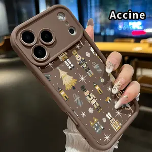 Nutcracker Ballet Dream TPU Phone Case for iphone 17 Pro Max 16 Plus 15 14 13 12 11 XR Air E Straight Edge Drop-Resistant Rugged Durable Cover Shell Gift for Boy