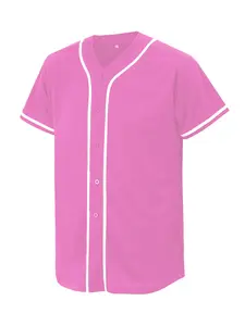 Baseball Jersey for Men and Women, Baseball Shirts for Button up Shirt,Hipster Hip Hop Sports Uniforms, Sports Top