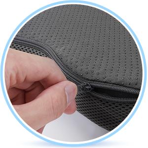 TushGuard Seat Cushion - Memory Foam Cushion for Office Chair, Car Seat, Airplane, Bleacher - Sciatica & Hip & Coccyx Pain Relief Desk Chair Cushion for Long Sitting Office Workers, Car Drivers,back to school,back to school shopping,home decor TushGuard Seat Cushion - Memory Foam Cushion for Office Chair, Car Seat, Airplane, Bleacher - Sciatica & Hip & Coccyx Pain Relief Desk Chair Cushion for Long Sitting Office Workers, Car Drivers,back to school,back to school shopping,home decor