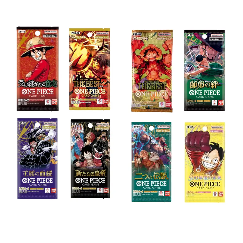 Japanese Gol D. Roger Booster Pack Bundle One Piece Card Game