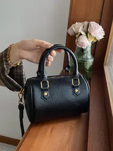 Women's Fashionable Plain Color Handbag, Casual Versatile Handbag for Daily Used, Trendy All-match Commuter Bag, Girl Fashionable Shopping Bag, Elegant Commuter Bag
