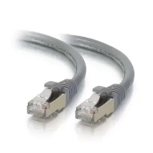 C2G 27265 25ft (7.6m) Cat5e Snagless Shielded STP Ethernet Network Patch Cable - Gray