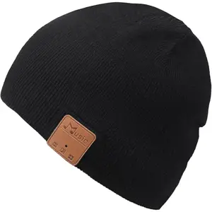 Bluetooth Beanie for Men Hat with Headphones,Unisex Tech Gifts Stocking Stuffers Adults