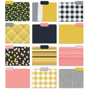 Joy Designer Set of 12 Decorative File Folders