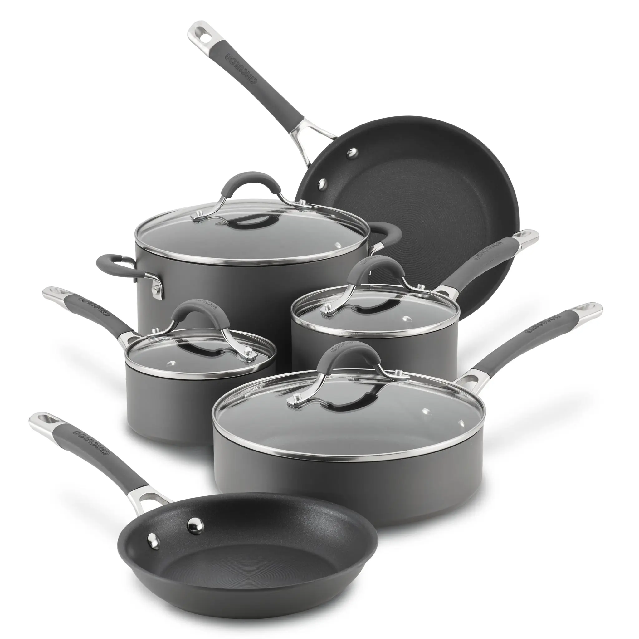 10-Piece Nonstick Cookware Set 10-Piece Nonstick Cookware Set