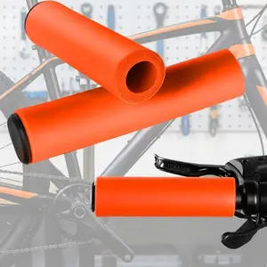 Ergonomic Non-Slip Bike Grips - Soft Comfort Foam Handlebar Grips for Mountain, Road & Commuter Bicycles. Enhanced Control & Safety for a Superior Riding Experience.