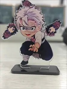 2-piece Set Giyuu Tomiyoka Demon Slayer: Rotating Acrylic Stand Desktop Ornament demon slayer