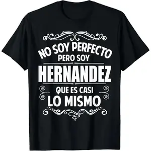 Hernandez Latin Team Men's Short Sleeve Sports T-Shirt, pure cotton, round neck, street style, fashionable top, ultra-soft, breathable, moisture-wicking, quick-drying, comfortable for everyday wear, essential boyfriend-style gift