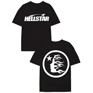 Double-Sided Digital Printed T-Shirt With Motif 1Pcs Casual Soft Short Sleeve Pure 100% Cotton T - Shirt ,Unisex