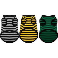 3 Pack Striped Dark Color