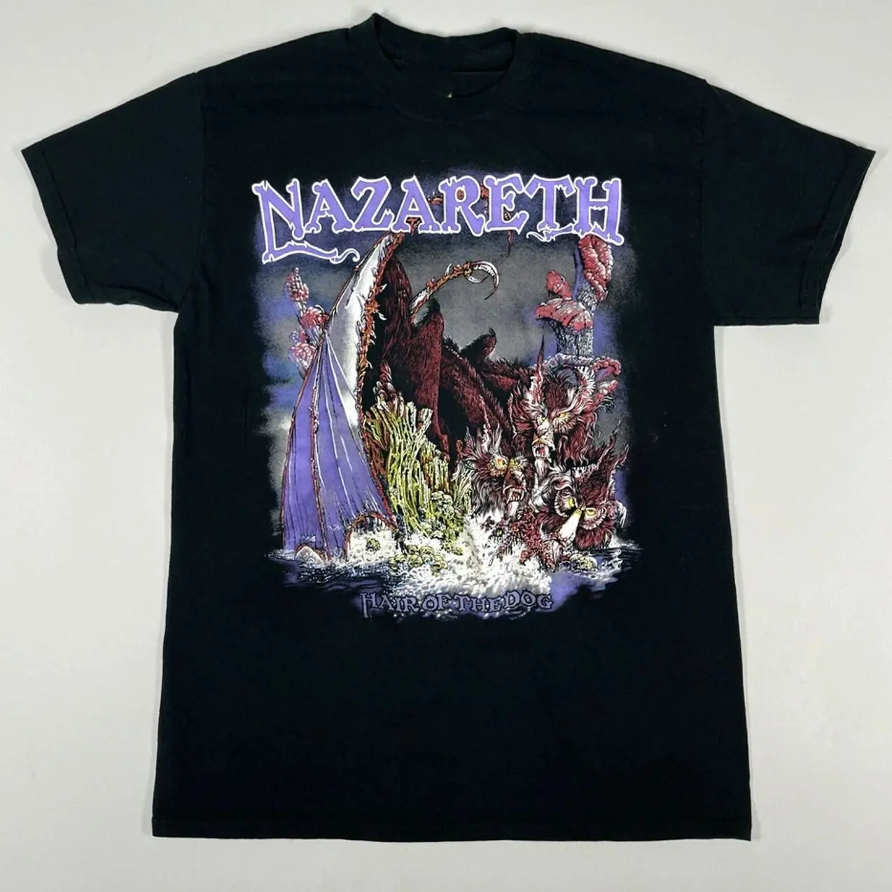 Rare Collection Nazareth Band Gift For Fans Black S-5XL Unisex T-Shirt TD1045 0
