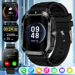 Mother's Day Gift:2026 smartwatch -2.01-inch display, answer/make/reject, wireless calling, all-weather testing, multifunctional sports watch, IP68 tracking kit, wireless calling, 100 sports modes, running, cycling, hiking