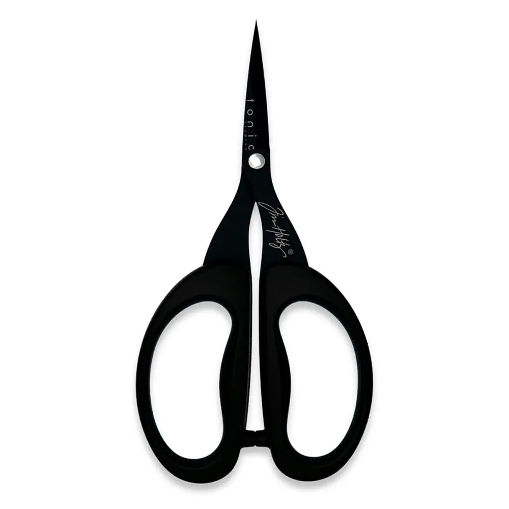 Tonic Studios - Tim Holtz - Non-Stick Micro Serrated Mini Snips - 5"