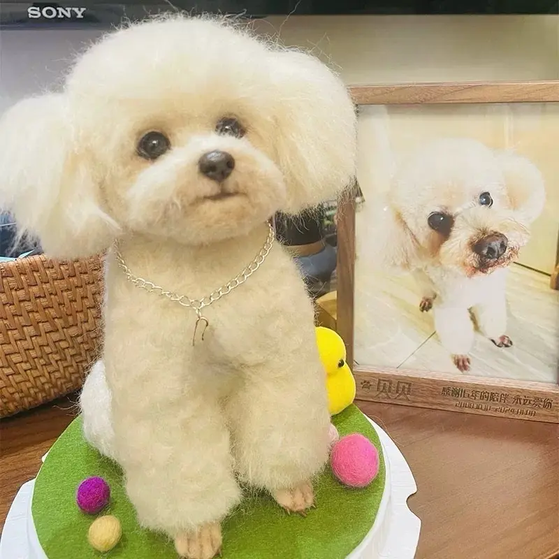 Forever Friend FF~Custom Pet Needle Felting~1:1 Replica, eternal Love