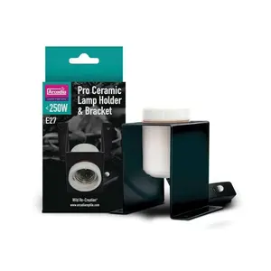 Arcadia Reptile Ceramic Lamp Holder & Bracket Pro