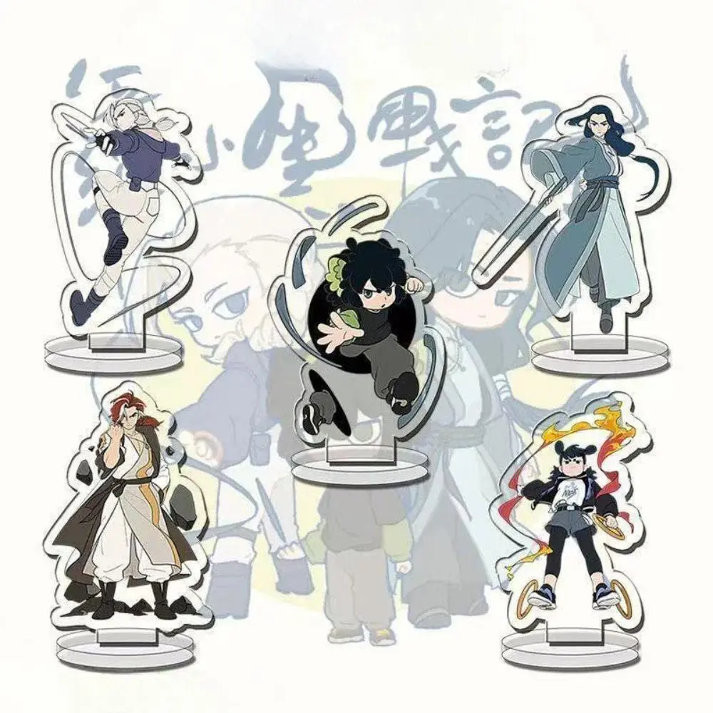 Anime & Manga Character Luo Xiaohei Acrylic Standing Sign Model - Customizable Mixed High-Aesthetic Desktop Ornament, Home & Party Gift, House Decoration