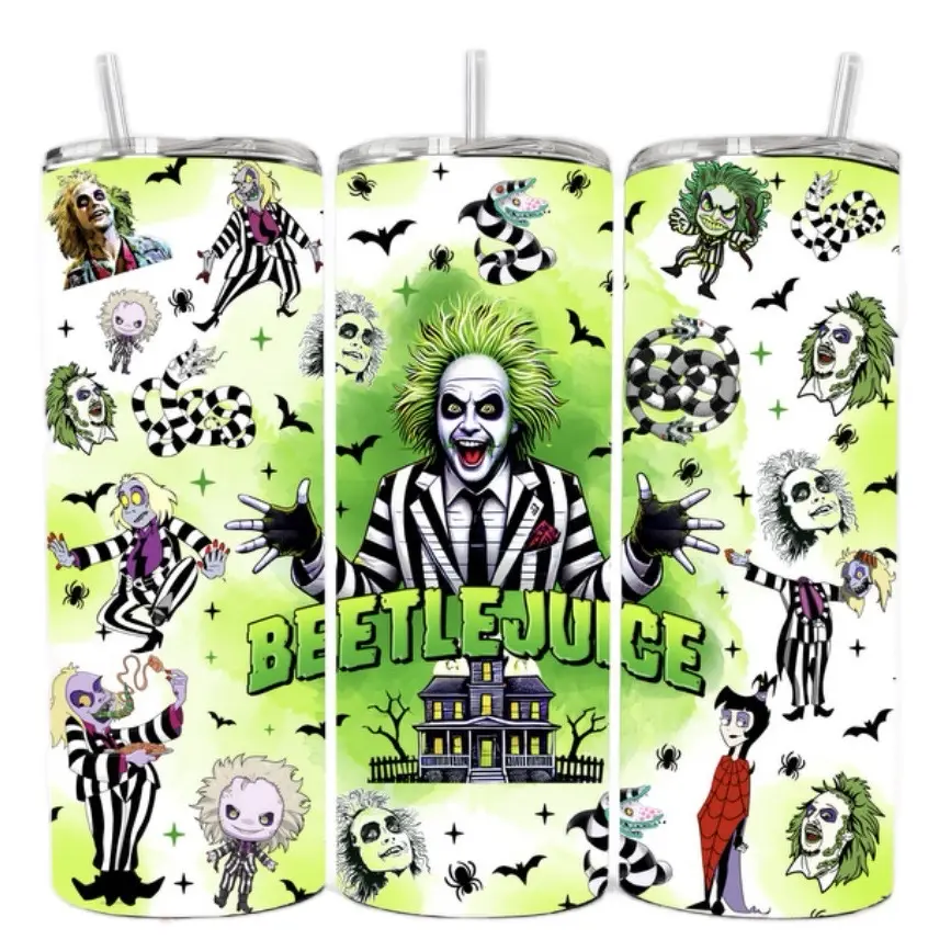 Green BeetleJuice 20oz Tumbler