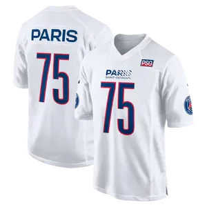 Unisex Soccer/Football PSG Club Champions League 2025/26 Home/Away Stadium Jersey - White