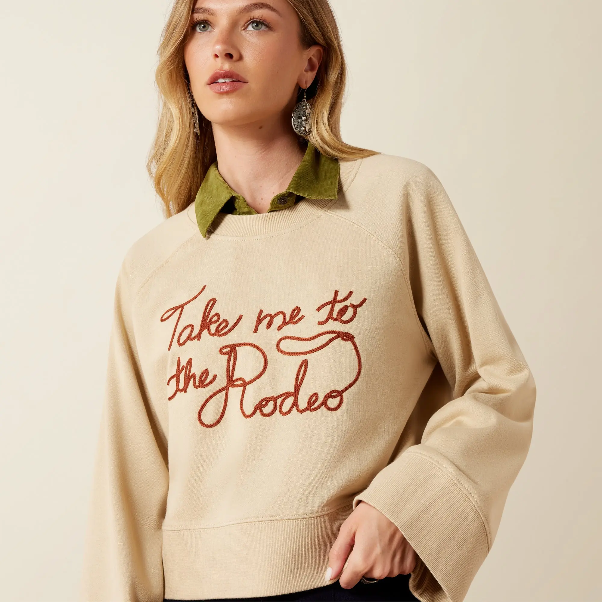 Ariat Sydney Sweatshirt – Irish Cream