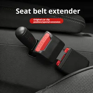 Universal Car Seat Belt Extender Connector Compatible with Most Vehicle Models Rear Seat Safety Buckle Clip