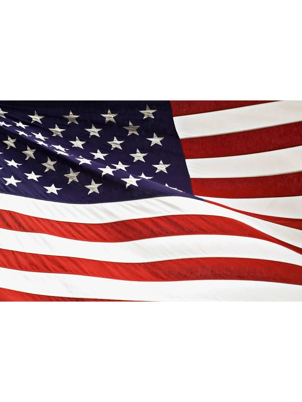 American Flag Poster Print by Chris & Kate Knorr, 36 x 24 - Large
