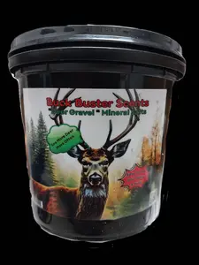 Buck Buster Scents Deer Gravel Mineral Salt Supplement 2.5 Pound for Optimal Deer Health Essential Minerals Easy to Use