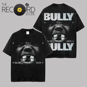 YE - Bully Album Merch 2026 V2 Premium Washed T-Shirt For Ye Fans, Ye Stans Hip-Hop Shirt, Gift For Ye Fan Graphic Tee, Bully Album Fan Merch Shirt